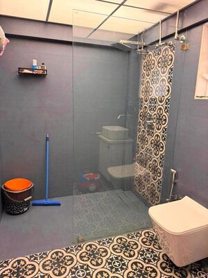 Bathroom in 2 BHK Apartment at Akshay Apartment Bandra West, Bandra West – for Rent