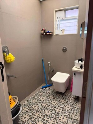 Bathroom in 2 BHK Apartment at Akshay Apartment Bandra West, Bandra West – for Rent