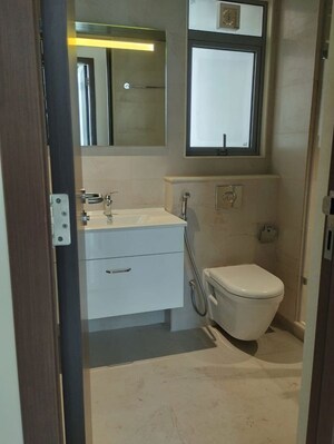 Bathroom in 3 BHK Apartment at Kasturi Eon Homes, Hinjewadi – for Rent