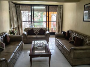 Living Room in 3 BHK Apartment at  Army Welfare CHS, Nerul – for Sale