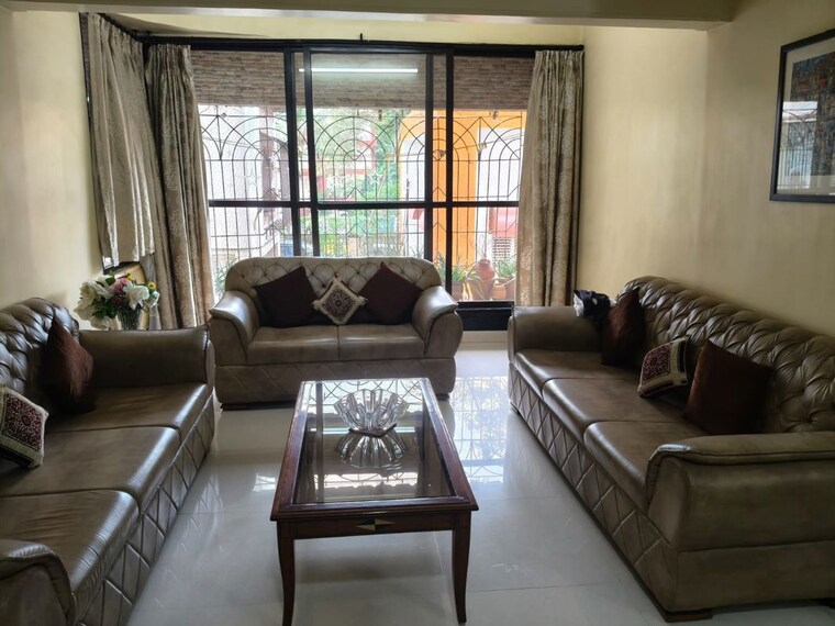 Living Room, army-welfare-chs 3 Bedroom 1200 Sq.Ft. Apartment In Nerul Navi Mumbai 10599103