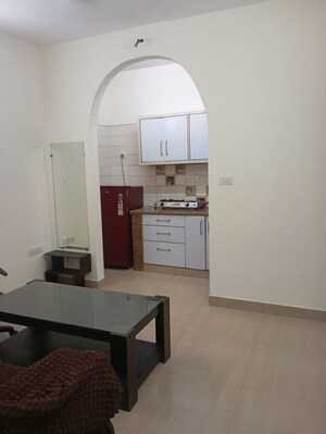 Kitchen in 1 BHK Builder Floor at East Of Kailash – for Rent