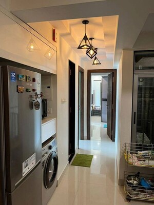 Living Room in 2 BHK Apartment at Andheri CHS, Andheri West – for Rent