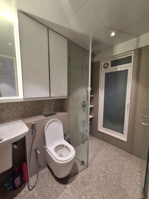 Bathroom in 2 BHK Apartment at Andheri CHS, Andheri West – for Rent