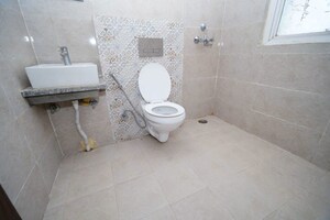 Bathroom in 2 BHK Apartment at Shahpur Bamheta – for Sale