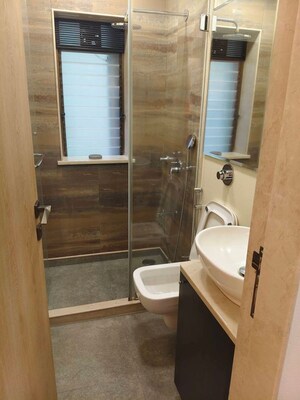 Bathroom in 2 BHK Apartment at Anjali Chs Varsova, Versova – for Rent