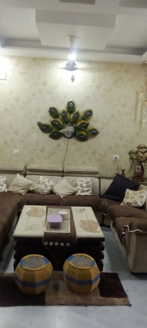 Living Room in 3.5 BHK Apartment at Apex Green, Sector 8 – for Rent