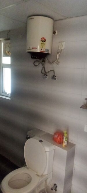 Bathroom in 3 BHK Apartment at Parker White Lily, Sector 8 – for Rent