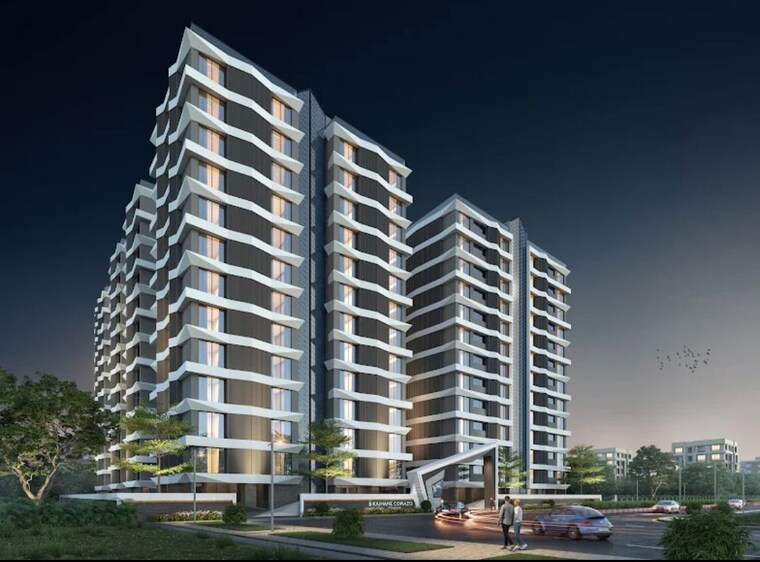Exterior View, vesu 4 Bedroom 3200 Sq.Ft. Apartment In Vesu Surat 10486537