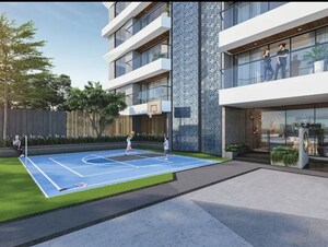 4 BHK Apartment – Exterior View View at Vesu - for Sale