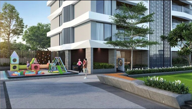 Exterior View, vesu 4 Bedroom 3200 Sq.Ft. Apartment In Vesu Surat 10486537