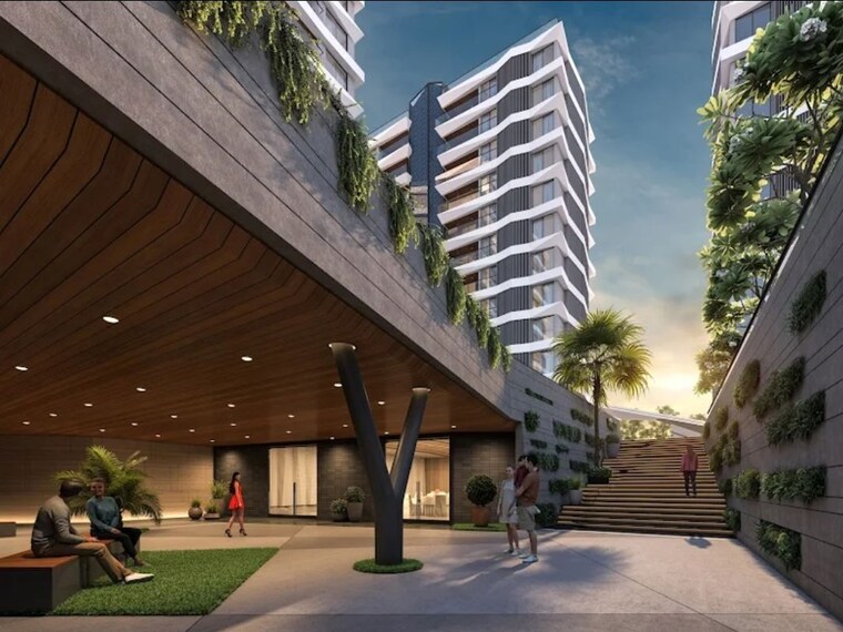 Exterior View, vesu 4 Bedroom 3200 Sq.Ft. Apartment In Vesu Surat 10486537