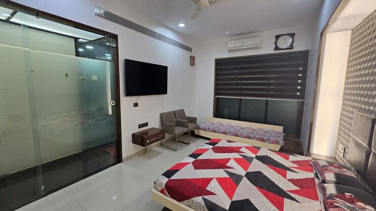 Bedroom, vesu 4 Bedroom 5400 Sq.Ft. Penthouse In Vesu Surat 10484734