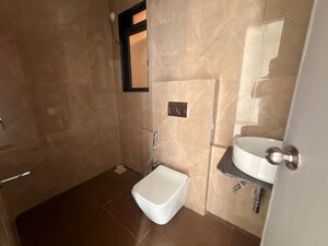 Bathroom in 2 BHK Apartment at Damji Shamji Mahavir Milestone, Vasant Vihar – for Rent