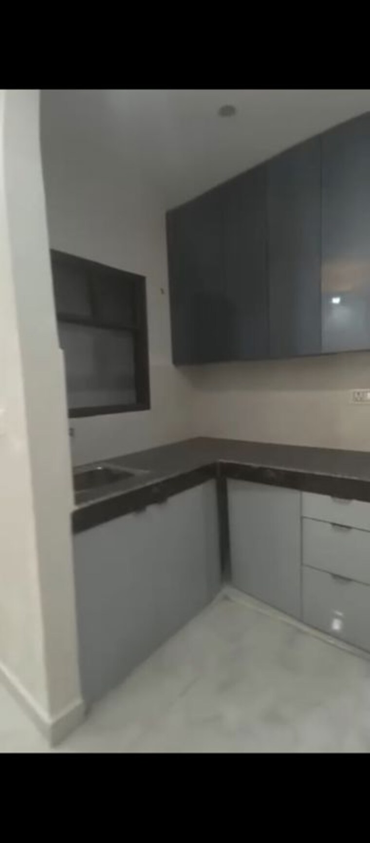Kitchen, aarya-apartment-sarfabad 1 Bedroom 650 Sq.Ft. Builder Floor In Sarfabad Village Noida 10599232