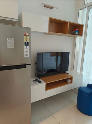 Kitchen in Studio Apartment at L&T Raintree Boulevard, Hebbal – for Rent