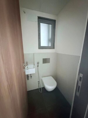 Bathroom in 1 BHK Apartment at Piramal Vaikunth, Balkum Pada – for Rent