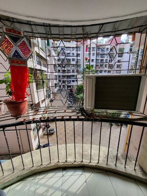 Balcony in 1 BHK Apartment at Bhumiraj Woods, Kharghar – for Sale