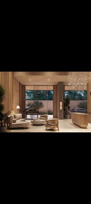 Living Room in 3 BHK Apartment at Paradigm Superstar, Bandra West – for Sale