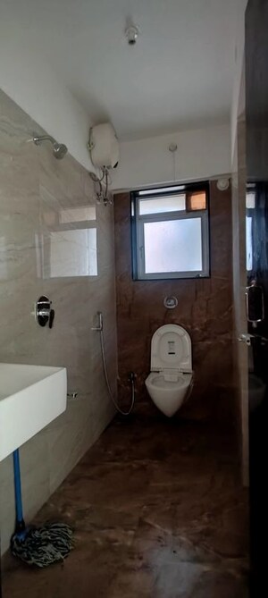 Bathroom in 1 BHK Apartment at Aum Shubh Chintan, Bhandup East – for Sale