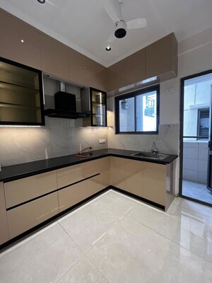Kitchen in 3 BHK Apartment at SRR Sriram River View, Narsingi – for Rent