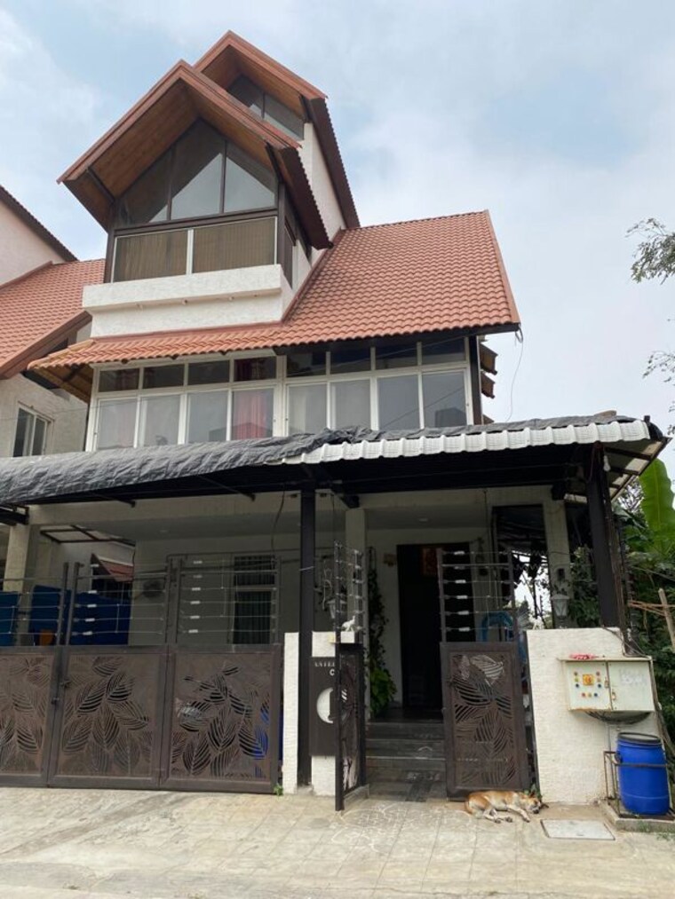 Exterior View, om-shri-gayathri-dollar-hills 4 Bedroom 3600 Sq.Ft. Villa In Manikonda Hyderabad 10599308