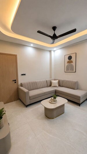 Living Room in 1 BHK Builder Floor at Sector 46 – for Rent
