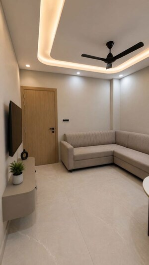Living Room in 1 BHK Builder Floor at Sector 46 – for Rent