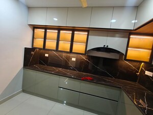 Kitchen in 3 BHK Apartment at INDIS Viva City, Kondapur – for Rent