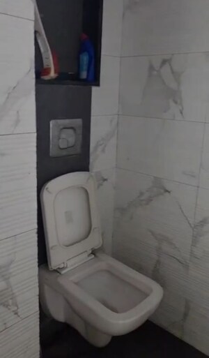 Bathroom in 1 BHK Apartment at Rajnigandha CHS Vasant Vihar, Vasant Vihar – for Rent
