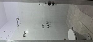 Bathroom in 3 BHK Apartment at Sarita Vihar – for Rent