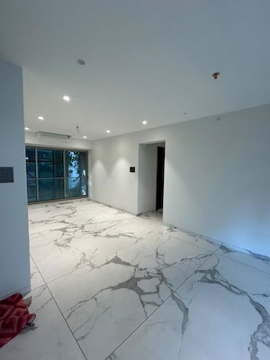 Living Room in 2 BHK Apartment at Rustomjee Paramount, Khar West – for Rent