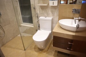 Bathroom in 2 BHK Apartment at Indiabulls Blu, Worli – for Rent