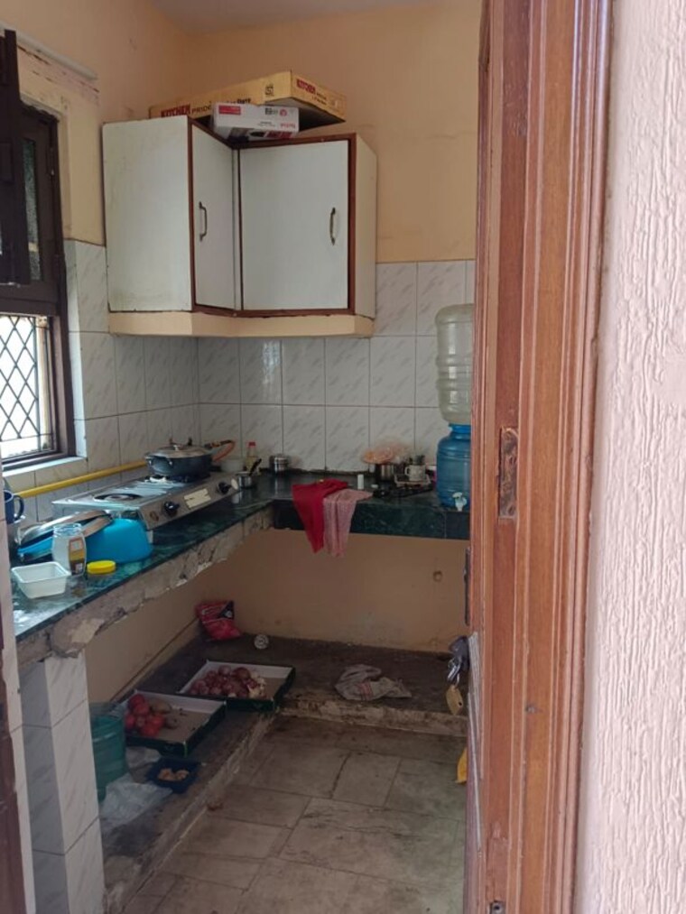 Kitchen, lajpat nagar 4 1 Bedroom 567 Sq.Ft. Builder Floor In Lajpat Nagar 4 Delhi 10599460
