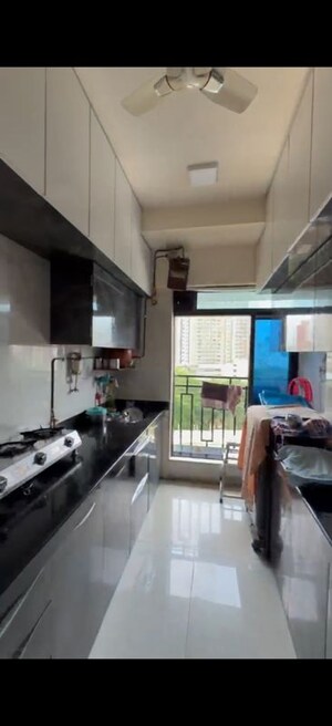 Kitchen in 3 BHK Apartment at Kamla Gopal, Borivali West – for Sale