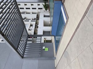 Staircase in 3 BHK Apartment at Godrej Green Glades, Jagatpur – for Rent