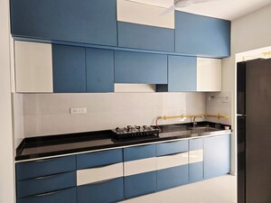 Kitchen in 3 BHK Apartment at Godrej Green Glades, Jagatpur – for Rent