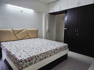 Bedroom in 3 BHK Apartment at Godrej Green Glades, Jagatpur – for Rent