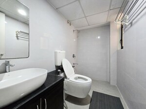Bathroom in 3 BHK Apartment at Godrej Green Glades, Jagatpur – for Rent