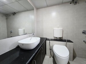 Bathroom in 3 BHK Apartment at Godrej Green Glades, Jagatpur – for Rent