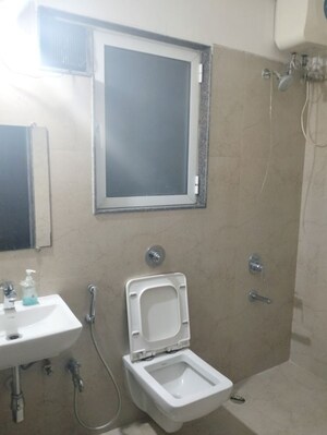 Bathroom in 2 BHK Apartment at Puranik Rumah Bali, Ghodbunder Road – for Sale