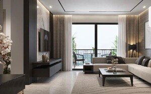 Living Room in 3 BHK Apartment at Sobha Ayana, Panathur – for Sale