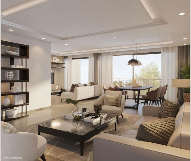 Living Room, sobha-madison-heights-town-park 2 Bedroom 1339 Sq.Ft. Apartment In Hosur Road Bangalore 10599669