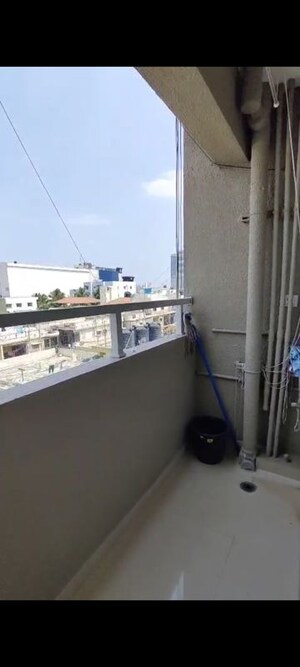 Balcony in 1 BHK Apartment at Sujatha Residency Bellandur, Bellandur – for Rent