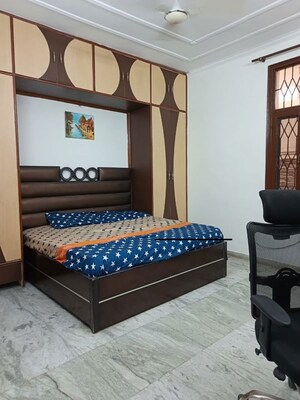Bedroom in 2 BHK Builder Floor at Ardee City, Sector 52 – for Rent