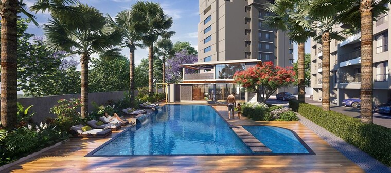 Swimming Pool, gagan-avencia 3 Bedroom 1520 Sq.Ft. Apartment In Kharadi Pune 10599679