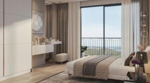 Bedroom in 3 BHK Apartment at Sobha Hamptons Town Park, Hosur Road – for Sale