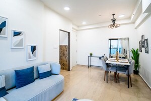 Living Room in 4 BHK Apartment at Kanakia Silicon Valley, Powai – for Sale