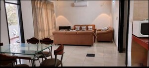 Living Room in 3 BHK Apartment at Hazratganj – for Rent