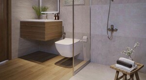 Bathroom in 4 BHK Apartment at Sobha Hamptons Town Park, Hosur Road – for Sale